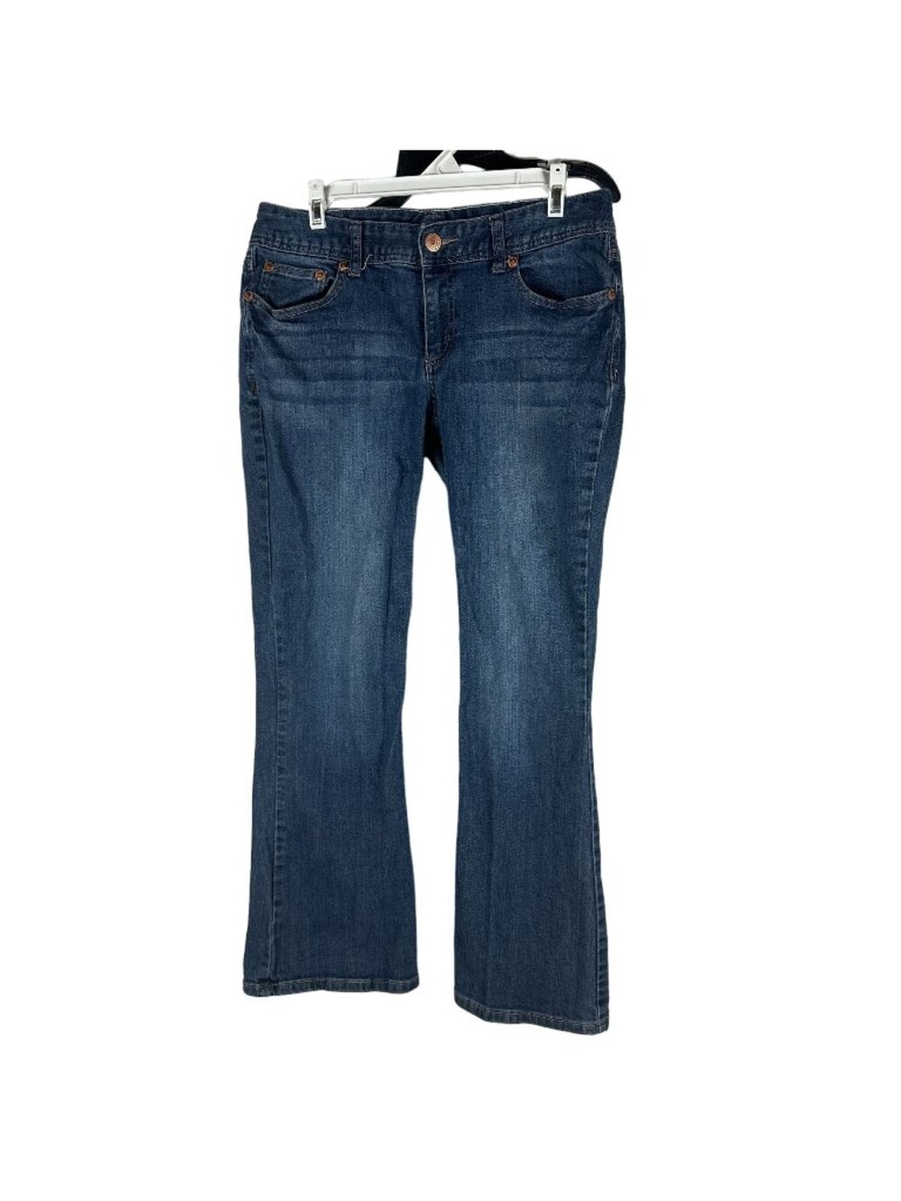 Maurices Womens Bootcut Jeans Size 9/10 Short Medium Wash Denim Stretch Casual